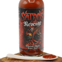 Satan`s Revenge Extreme Ghost Pepper Salsa picante 148 ml