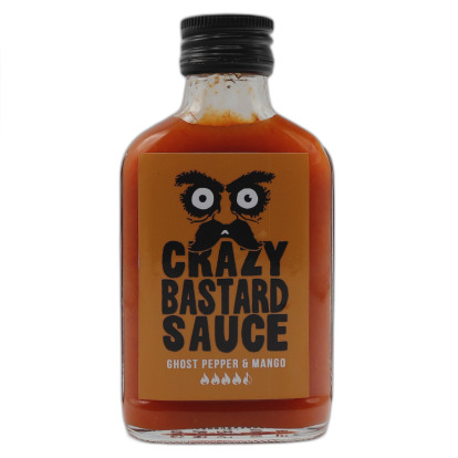 Crazy Bastard Ghost Pepper Mango Sauce