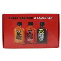 Crazy Bastard 3 Scharfe Saucen Set