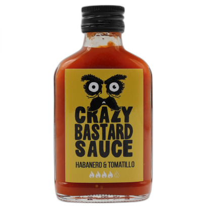 Crazy Bastard Habanero Tomatillo Sauce 100 ml